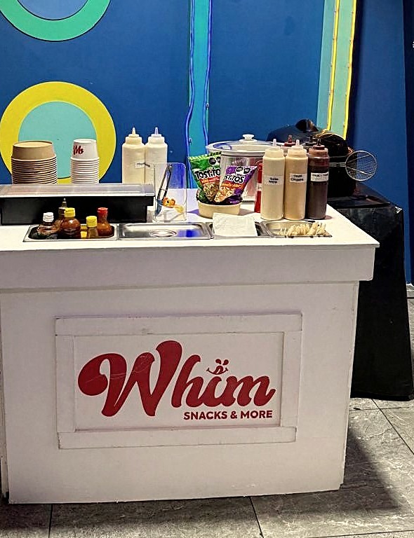Barra Whim en un evento